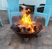 30' Dia. - Long Lasting Heavy Duty Fire Pit - Octagonal shape
