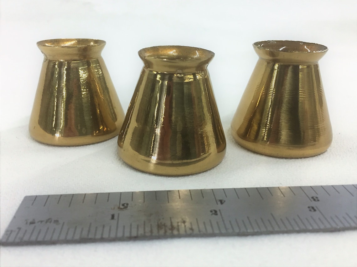 7/8 Brass Candle Follower/burner/topper Etsy