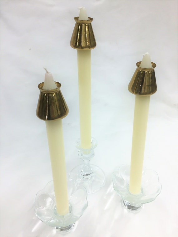 1Pc Metal Candle Cups Tapered Wax Candles Candle Craft for
