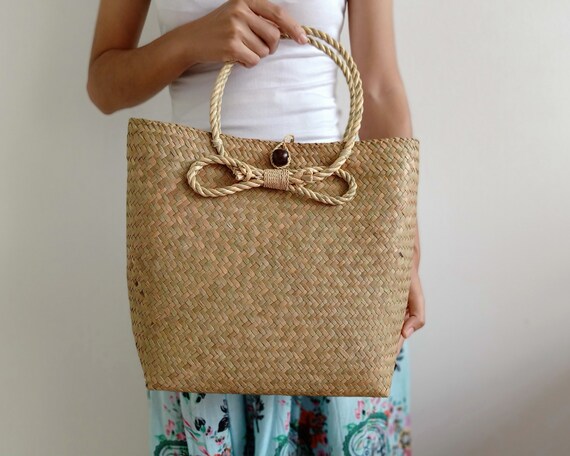 summer wicker handbags