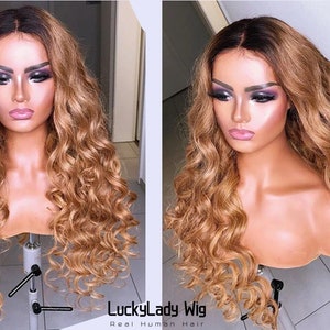 27 Honey Blonde Wig Etsy Canada