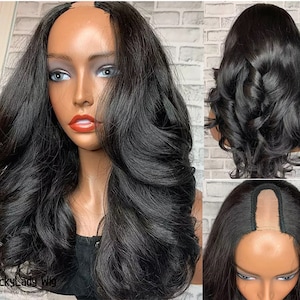 Cheap Human Hair Wig Etsy Canada