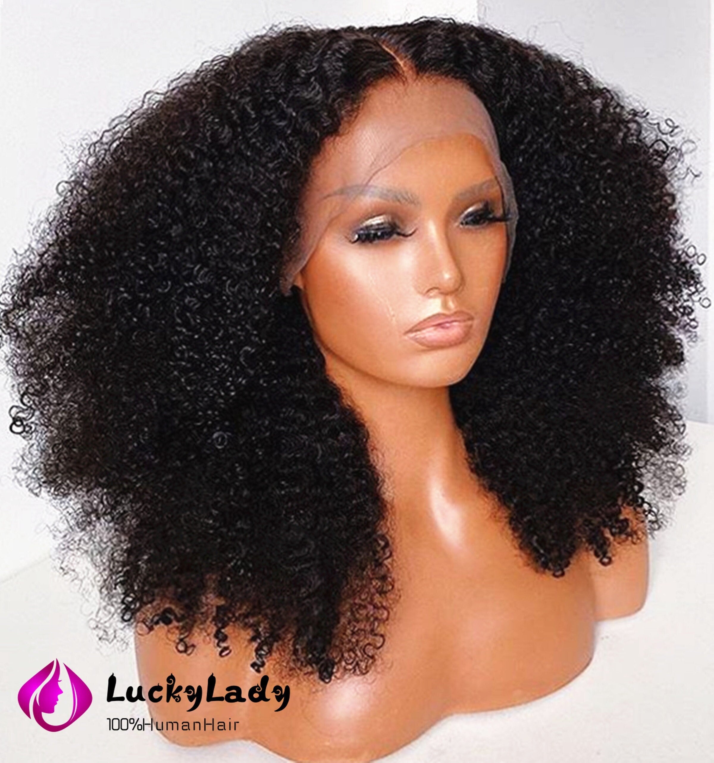 SIS 100% Human Hair stylish black/ brown wig Amazon.com : Afribye Brown Wig Human Hair 200% Density 13x6  main image 3