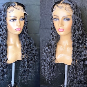 loose Curly hair wigs frontal 13x4 lace wig HD lace clousre wig human hair wig 13x6 front lace women wig 360 lace glueless wig for women