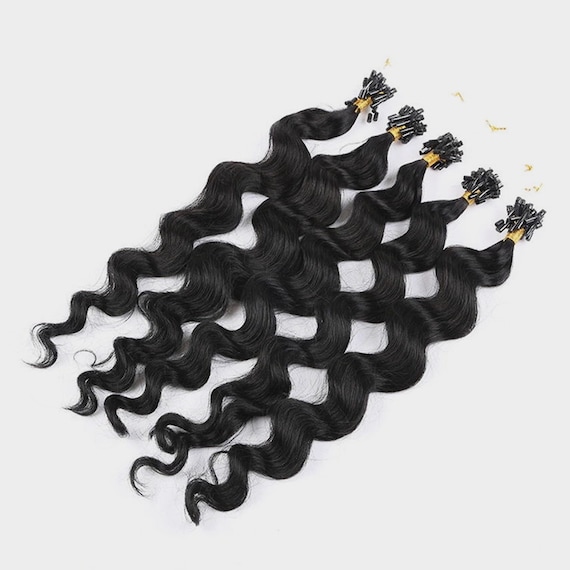 9A Top Quality 100% Human Hair Body Wavy Micro Beads Real  display picture 3