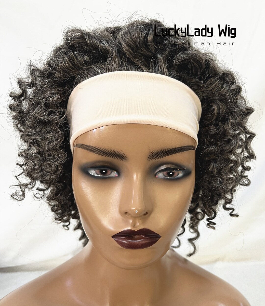 Vibrant Cheap Headband Wigs Moment in 4K Vibrant Cheap Headband Wigs Moment in 4K