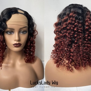 U-part Wig Cap – Left Side Partings – Handmade Wigs