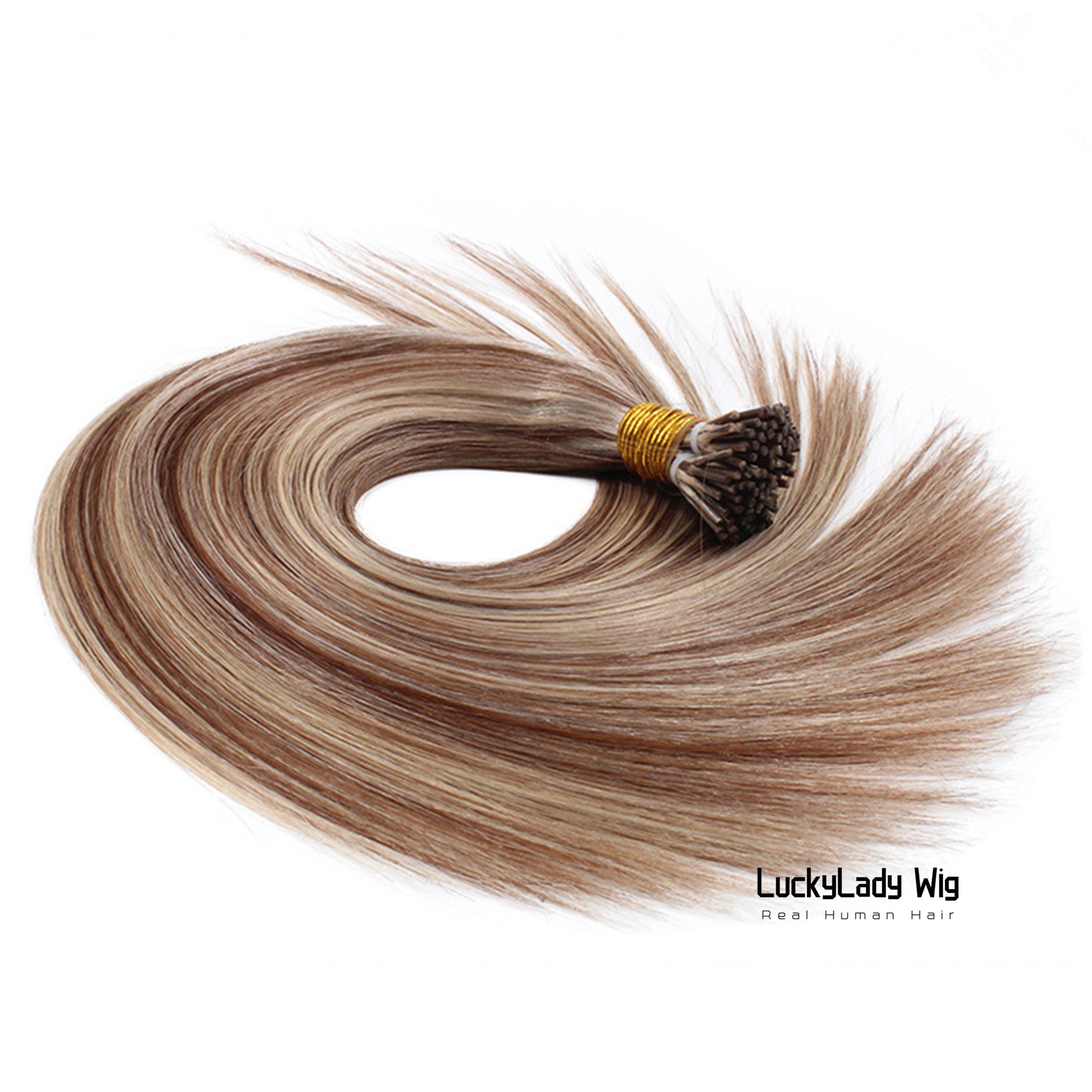 pianno #6-613 I tip hair extensions human hair straight real human hair extensions 100-160strands/bundle remy hair I tip hair extensions
