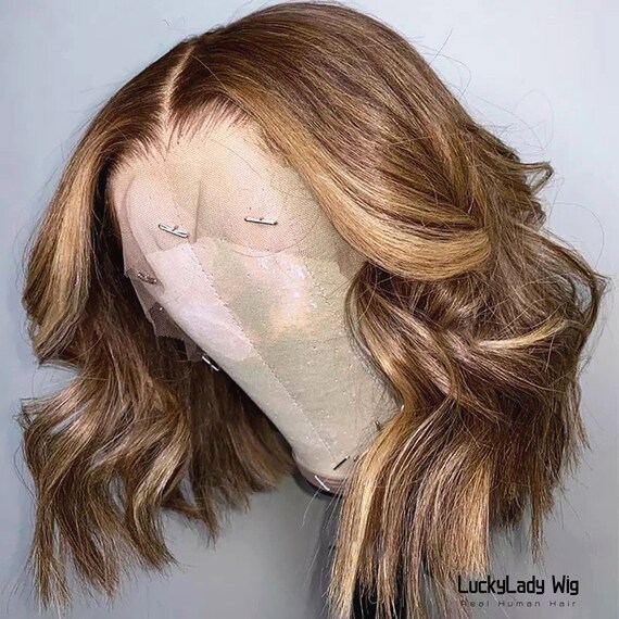 Light brown 360 wig hot sale