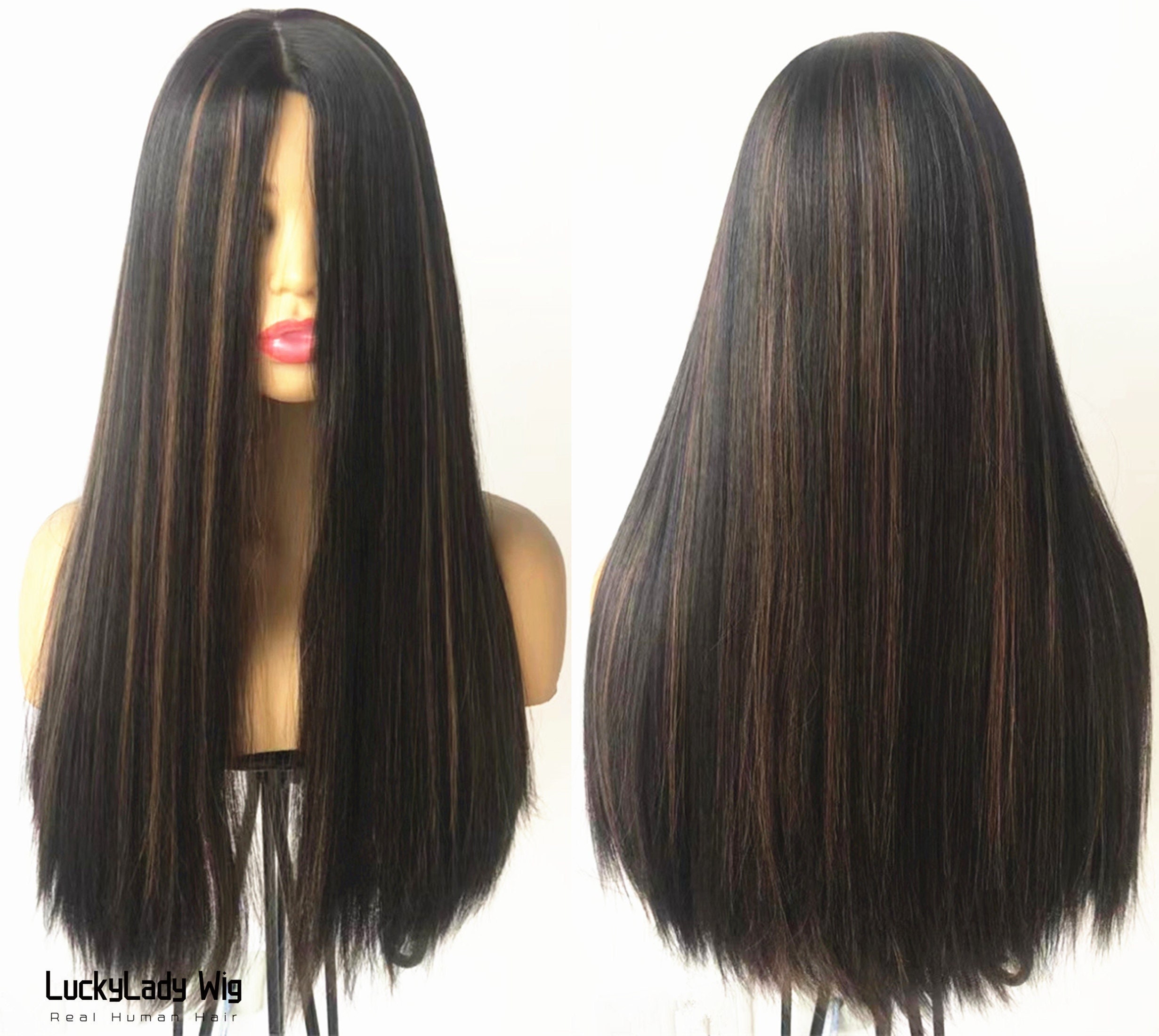 Highlight Brown 5x5 Lace Hair Wigs Frontal 13x4 Lace Wigs - Etsy Highlight Brown 5x5 Lace Hair Wigs Frontal 13x4 Lace Wigs - Etsy