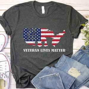 Veteran Lives Matter Shirt, Veterans Day Shirt, Memorial Day Shirt, 4th Of July Shirt, Veteran Dad Gift, Independence Day Shirt.