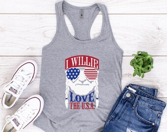 I Willie Love The Usa Svg Etsy