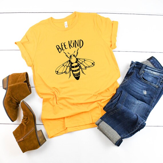 Bee Kind Shirt, Cute Bumble Bees, Kindness Matters T-Shirt Bee Kind Shirt, Cute Bumble Bees, Kindness Matters T-Shirt