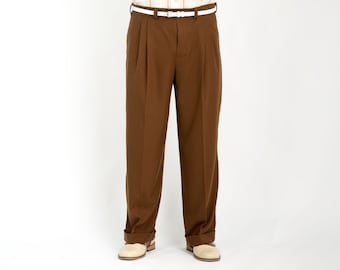 Trousers "Gregory", pleated trousers in vintage style, 1950s style