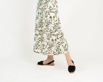 Jupes-culottes « Ibiza », jupes-culottes de style vintage, style années 1940 1960 1970