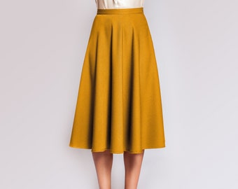 skirt "Loretta" ,swing skirt , vintage style