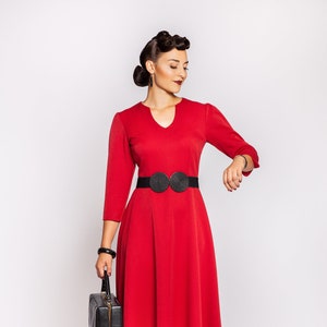 Kleid &quot;Violet&quot; Swingdress im 1940s Vintage Stil, verschiedene Farben