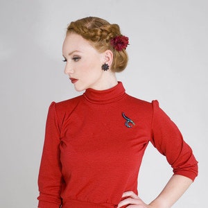 shirt Marie, jumper in 1940s style image 2