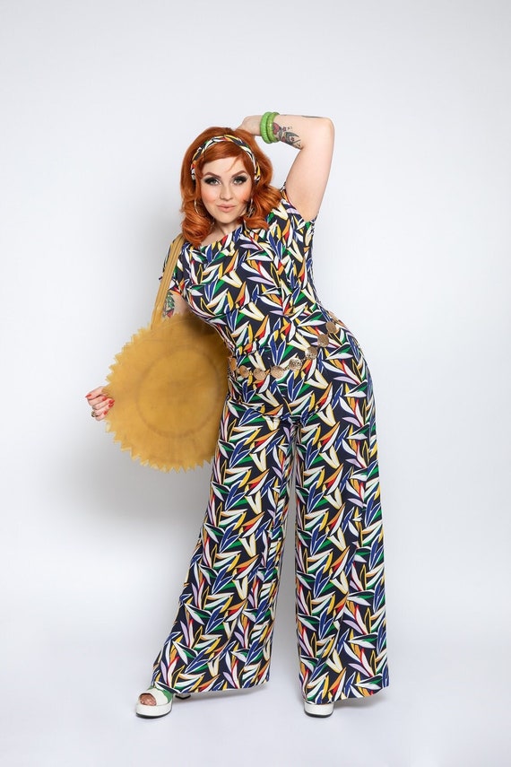 1940s style sale jumpsuit