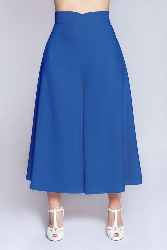 Culotte Eva culotte estilo vintage estilo anos 40 Etsy Mexico