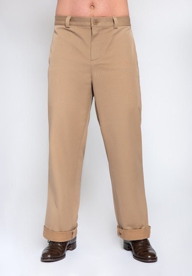 Pantalon Chino au style vintage image 1