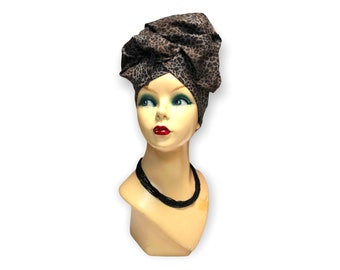 Turban "Laverne Leo" im Vintage Stil, 40s Look