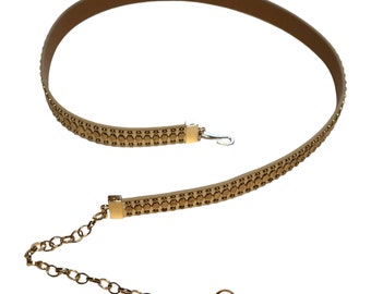 Belt “Gold Atomic”, vintage style waist belt