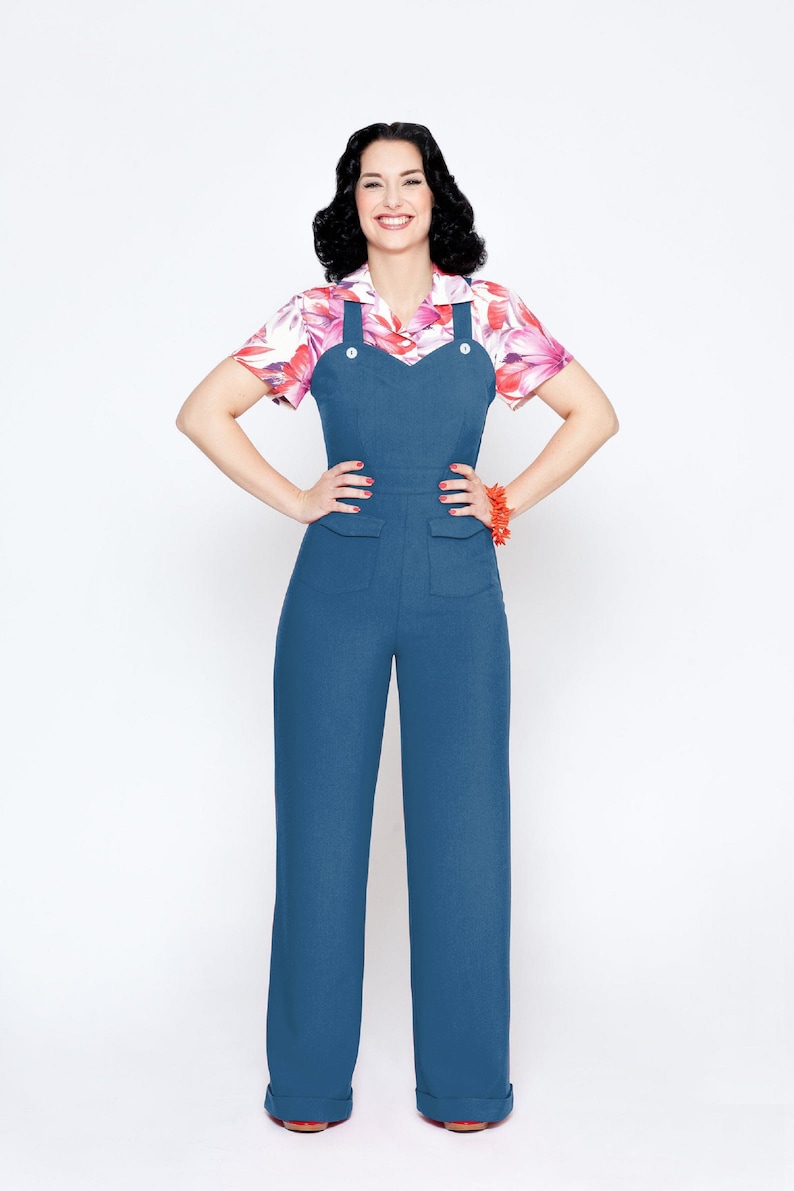 Overall Annie, jumpsuit in vintage style image 2