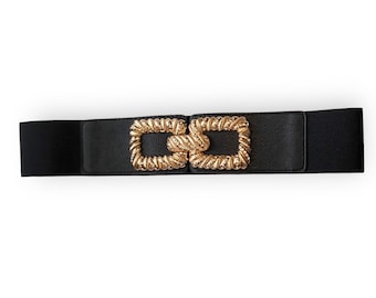 Ceinture "Big Gold", ceinture extensible