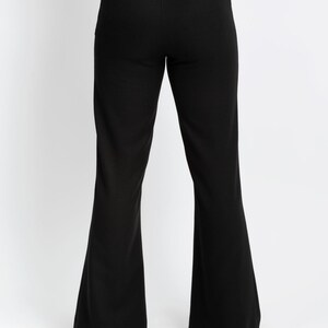Pants Chloe high waist flared trousers in vintage style, 1960s, 1970s, 1990s style image 6