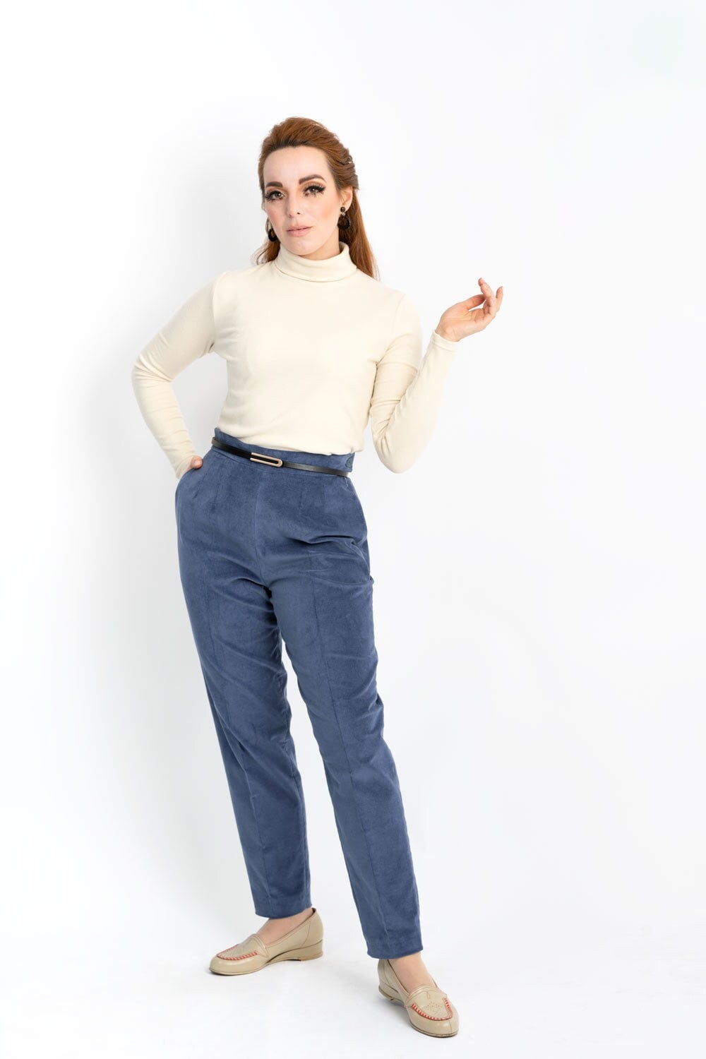 1950s cigarette pants pattern 1950 Cigarette Pants Pattern