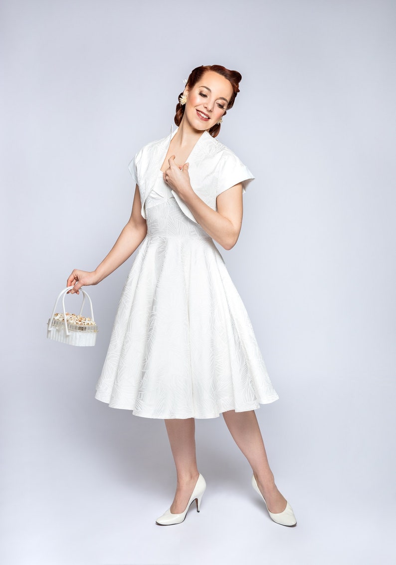 50s Wedding Dress, 1950s Style Wedding Dresses, Rockabilly Weddings Dress 