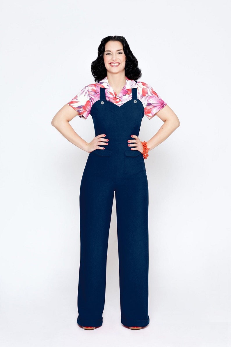 Overall Annie, jumpsuit in vintage style image 1