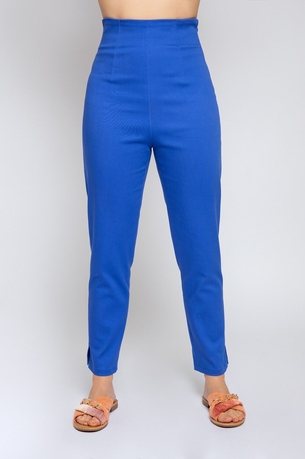 capri cigarette pants Capri pants Treasure Island, cigarette pants 1950s 1960s style, in vintage style, 7/8 pants