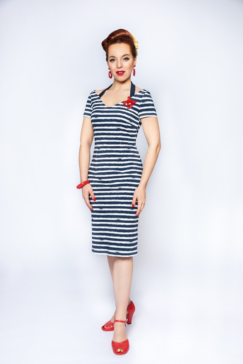 Dress seasalt Pencil Dress in Vintage Style Etsy