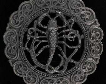 Big Scorpion Belt Buckle Zodiac Sign Cowboy Fashion Metal New Rodeo Mens Western