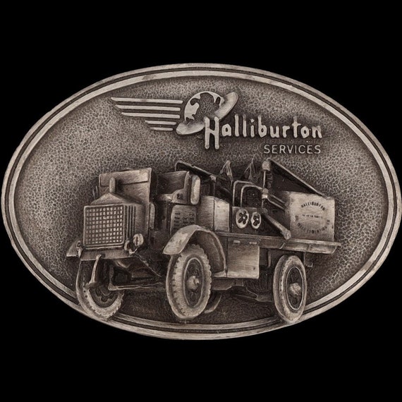 Halliburton Services 1916 Fwd Pump Truck Logo Oil… - image 3