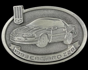 Chevy Chevrolet Camaro Logo Rockabilly Retro Belt Buckle Ceinture Boucle De Ceinture 
