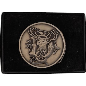 John Deere 1884 Trademark Deer Stag Farmer Farming Ag Nos Vintage Belt Buckle Agricultural Equipment Hunter Hunting Jd Farm Farmer Western