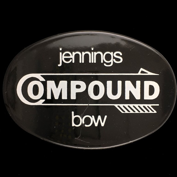Jennings Compound Bow Arrow Logo Bear Archery Rar… - image 1