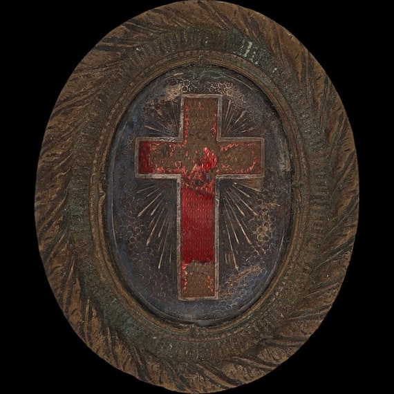 Knights Templar Red Cross Masonic In Hoc Signo Vi… - image 3