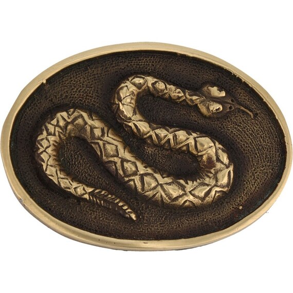 Metal Snake Rattle Brass Snake Diamondback Rattler Rattle Rattlesnake 19… - Gem
