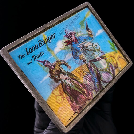 The Lone Ranger Rare Hologram Tonto TV Show Telev… - image 3