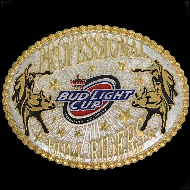 Bud light top belt buckle