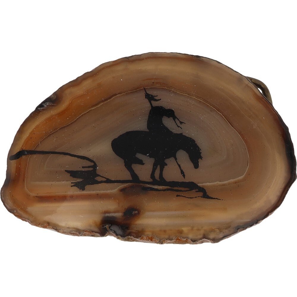 Fibbia Horse , Western , Piuma Indiana E Fibbia Cintura Ferro Di Cavallo - Foto 12