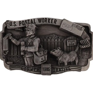 Servicio Postal de los Estados Unidos, Empleado Postal, Cartero, Carta, NOS, Hebilla de Cinturón Vintage, Transportista, Supervisor, Jefe de Correos, Empleado de los Estados Unidos, Cartero