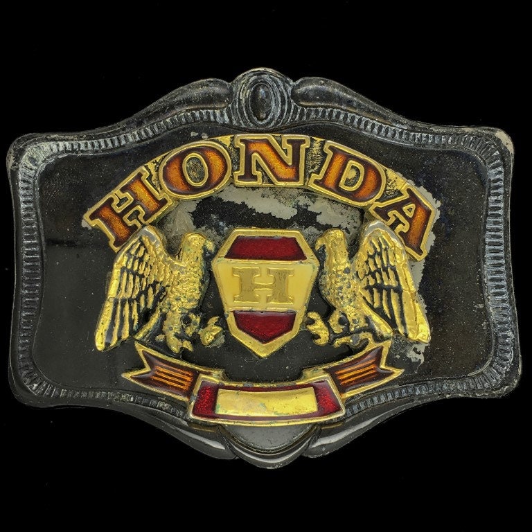 Honda Line Twin Eagle Logo Gold Wing Gl Atv Atc Motorcycle  Etsy