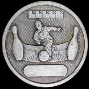 Bowling Bowl Bowler 1970s 1976 NOS Vintage Belt Buckle Ball Pin Strike League Player Shoes Lane Team