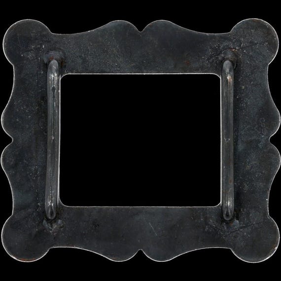 N Silver Handmade Concho Openwork Scroll Corner S… - image 2