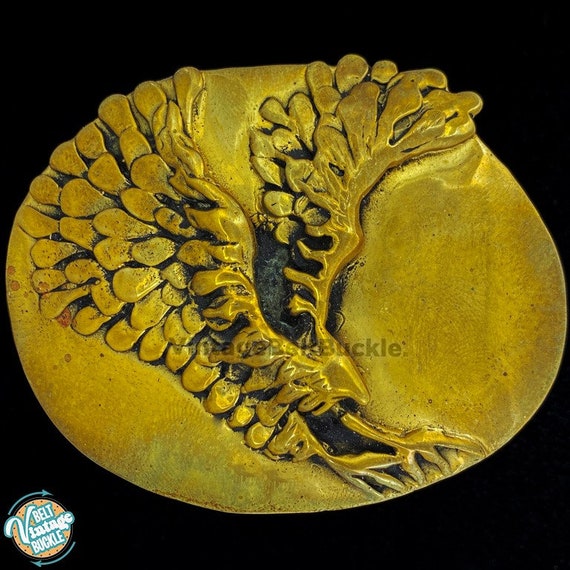 Brass Stephen Burr Rare Brutalist Eagle Sculpture Mid  display picture 1